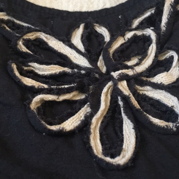 Mud Pie cotton Shift Mini dress with ribbon - Picture 5 of 8